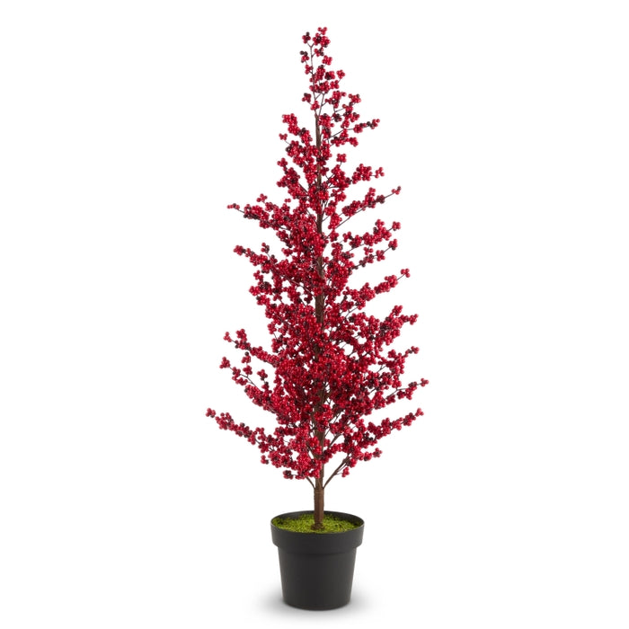 48" Red Berry Tree