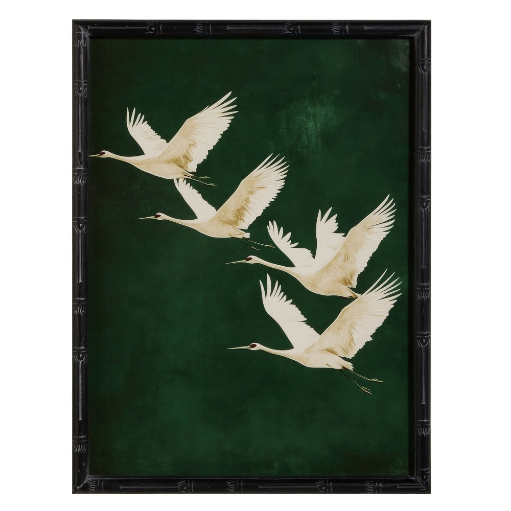22" Flight of the Egrets Wall Art