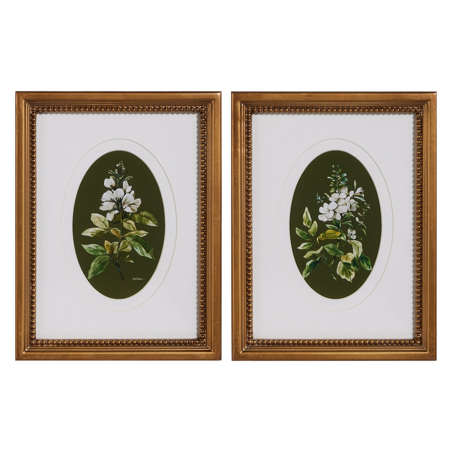 12" Elegance in Bloom Framed Wall Art