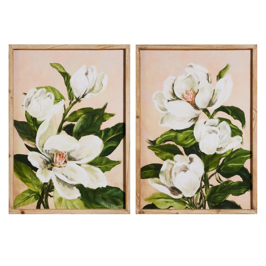27.5" Magnolia Framed Wall Art