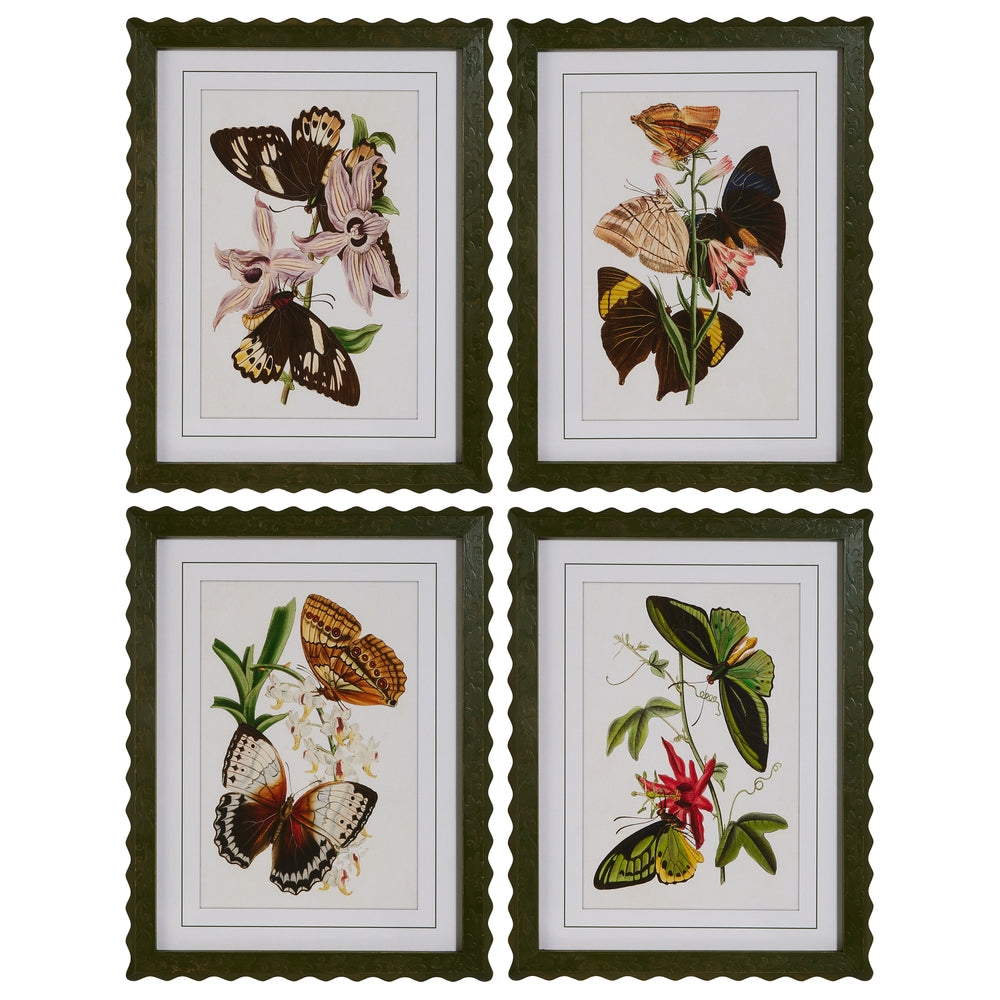 21" Butterfly Framed Wall Art