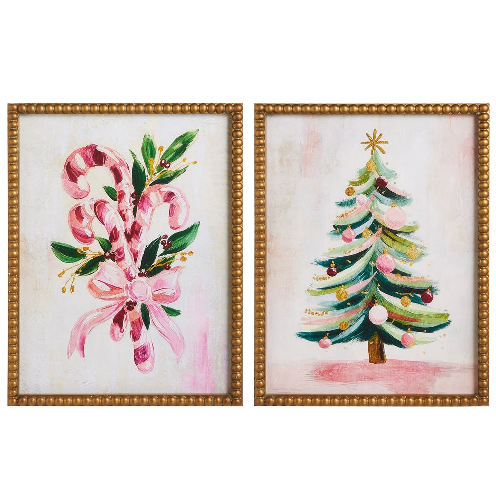 21" Sugar and Spice Holiday Wall Art