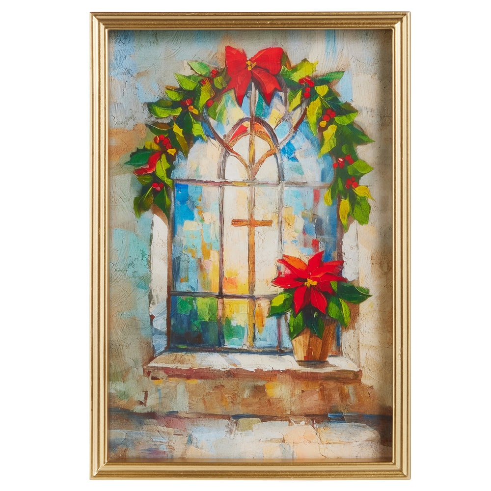 14" Hope Shines Through Wall Art