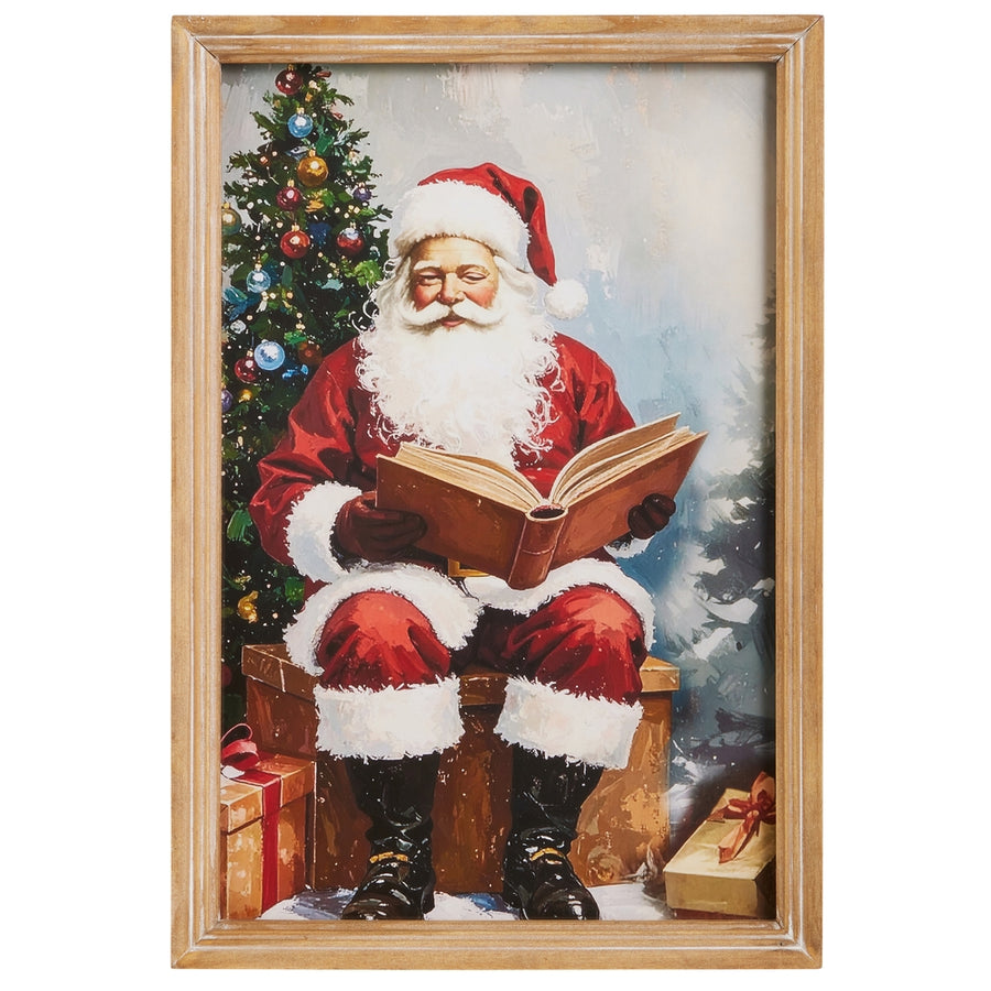 16" Kris Kringle's Nice List Wall Art