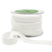 5/8 Inch Flat Fold Over Elastic – 465-58-01 White