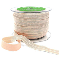 5/8 Inch Flat Fold Over Elastic – 465-58-02 Natural