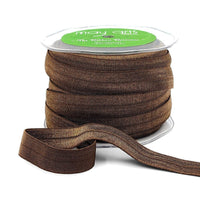 5/8 Inch Flat Fold Over Elastic – 465-58-33 Brown