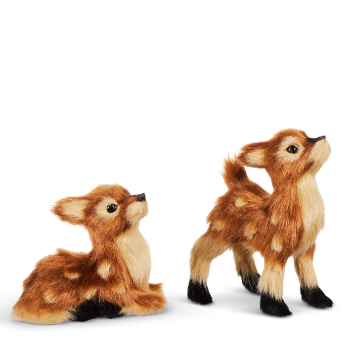3.75" Brown Spotted Deer Ornament