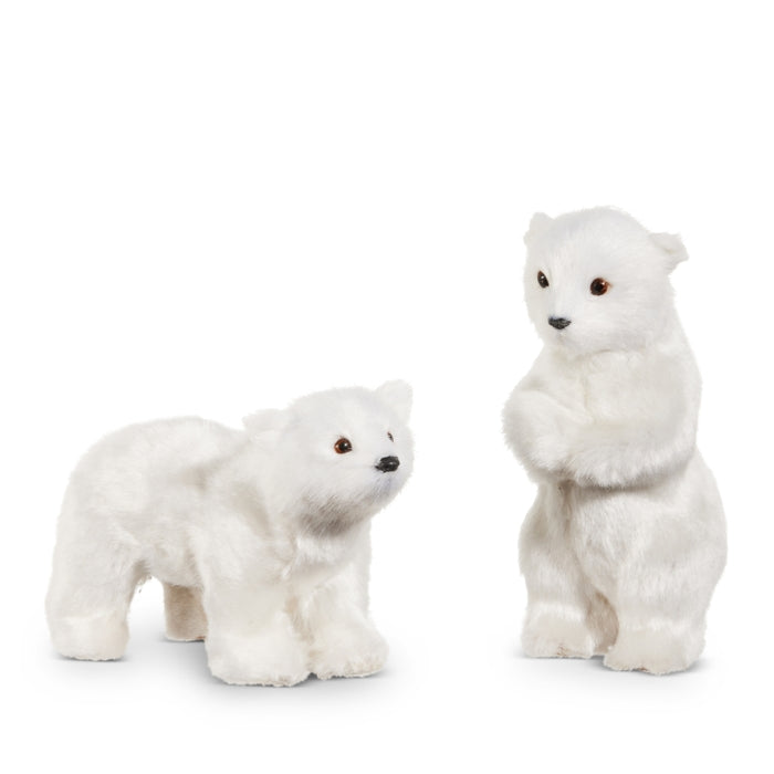 5.5" White Bear Ornament