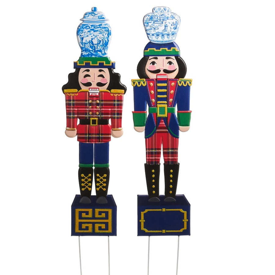 44.5" Noble Nutcracker Yard Stakes (Set of 3)