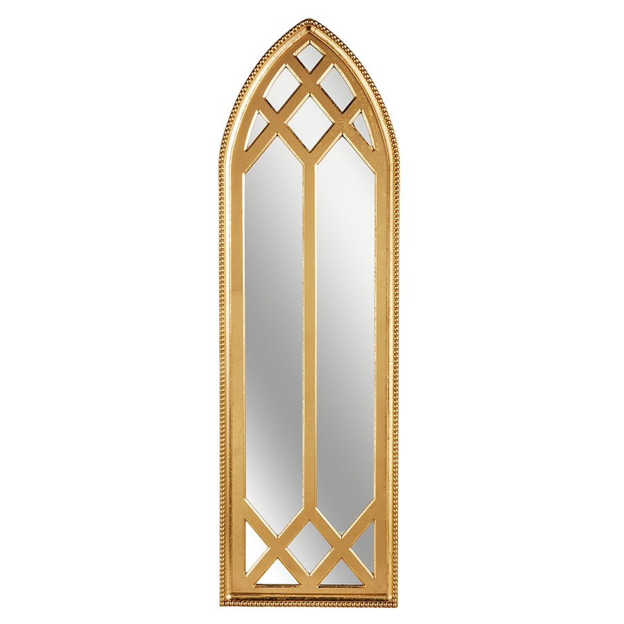 48" Gold Arch Mirror