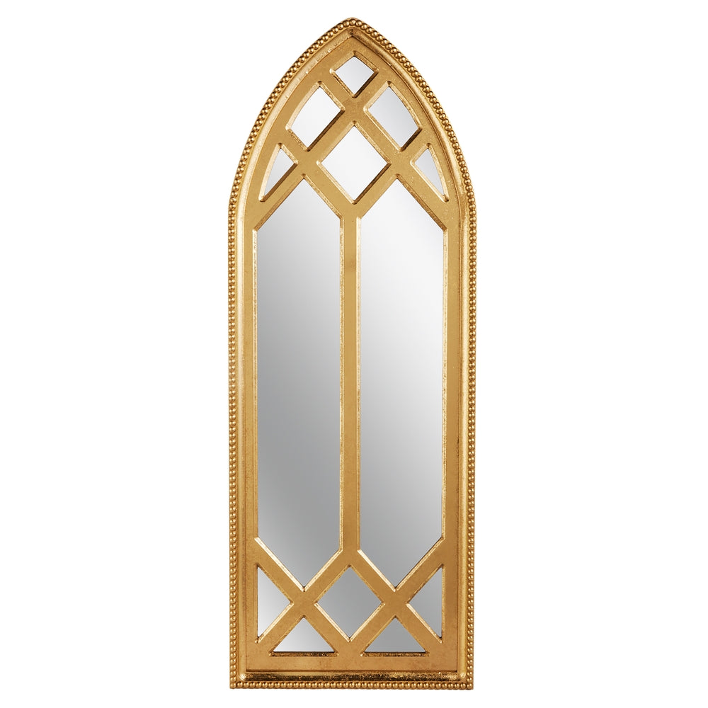40" Gold Arch Mirror