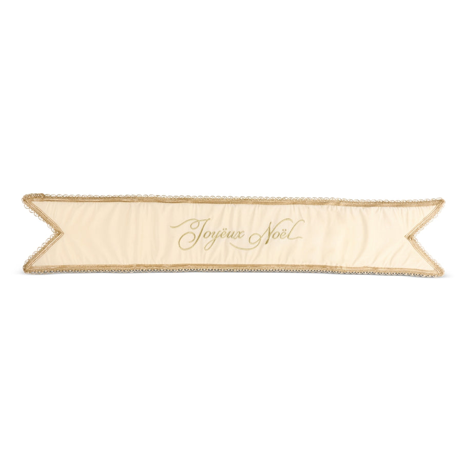 41" Joyeux Noel Wreath Banner