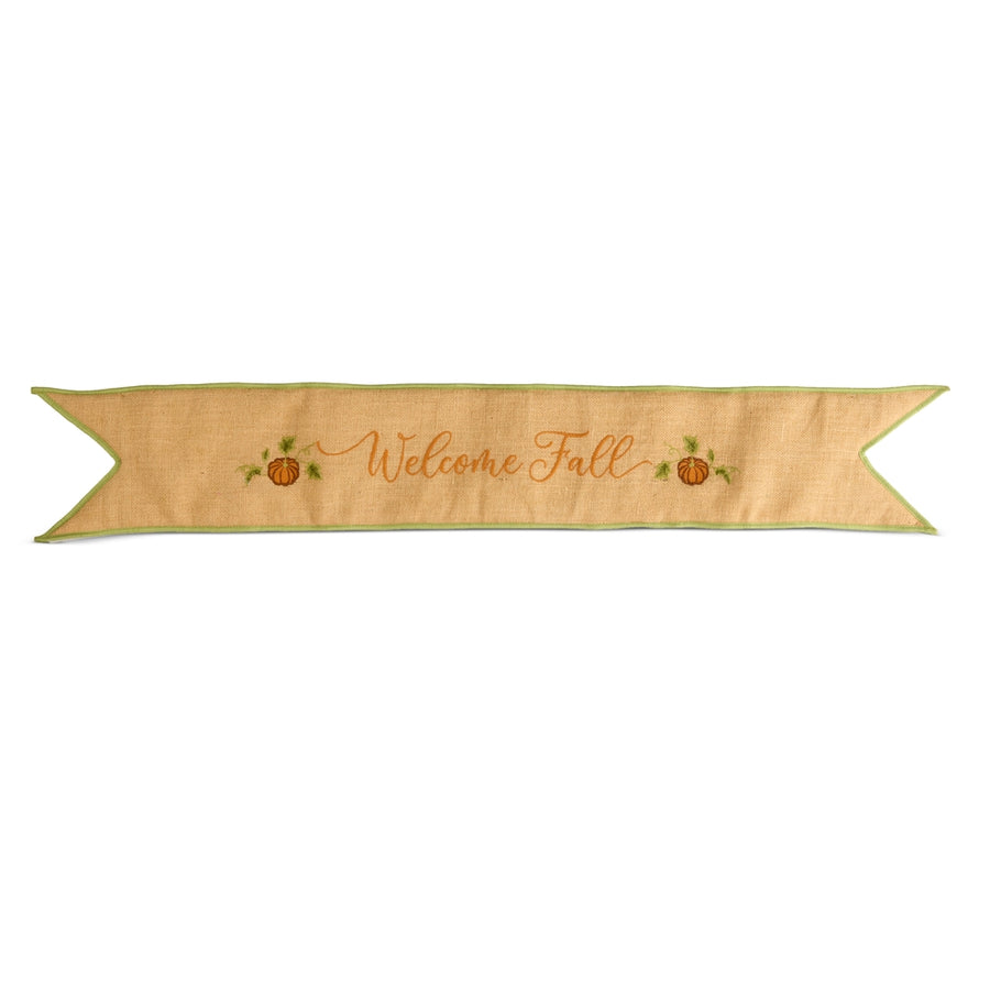 42" Welcome Fall Wreath Banner