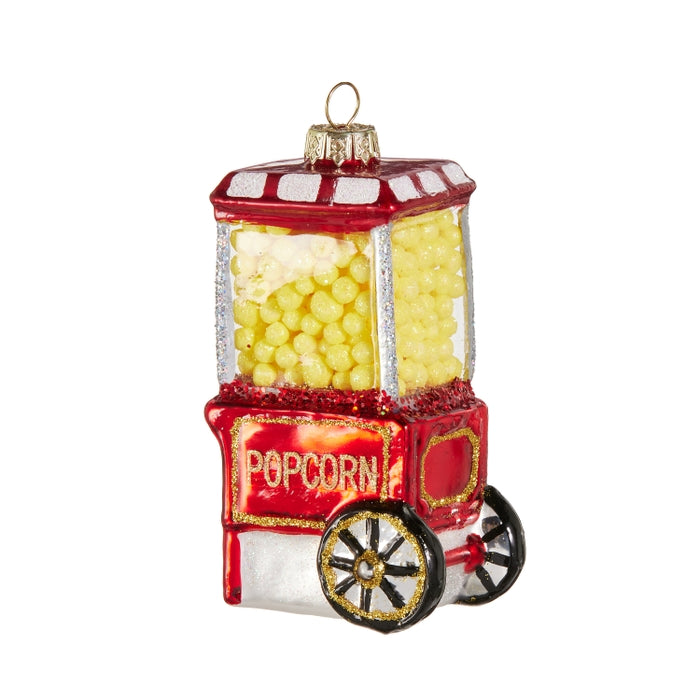 4" Popcorn Machine Ornament