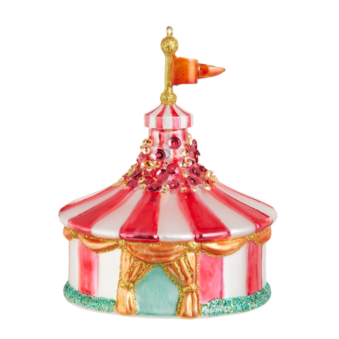 4.5" Circus Tent Ornament