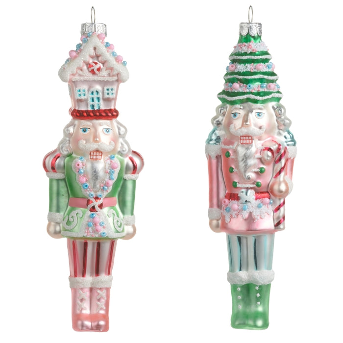 6.75" Pastel Nutcracker Ornament