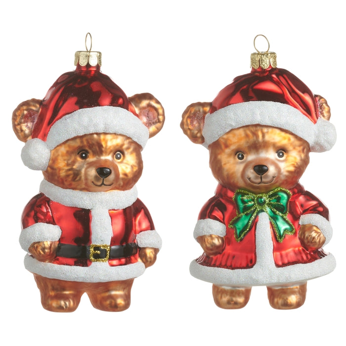 4.75" Beary Christmas Ornament