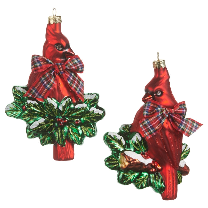 5.75" Cutesy Cardinal Ornament