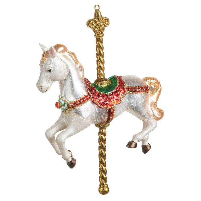 6" Carousel Horse Ornament