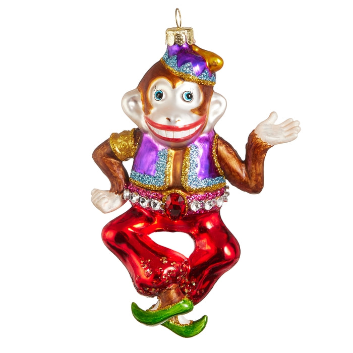 5.5" Circus Monkey Ornament