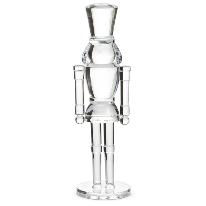 12" Clear Acrylic Nutcracker