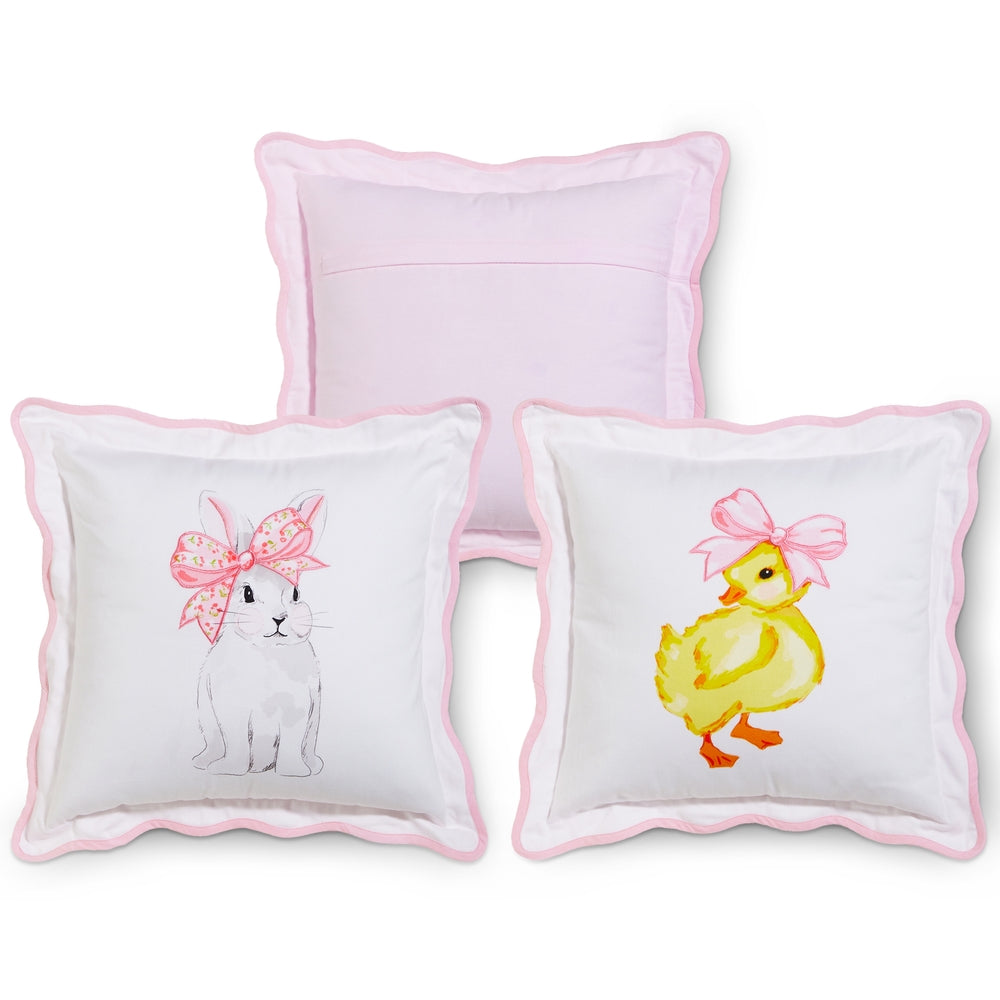14" Whimsy and Waddles Pillow