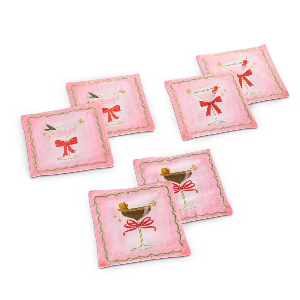 5.5" Everything Nice Cocktail Napkins
