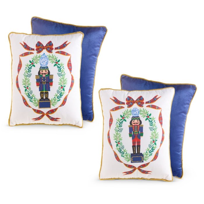 16" Noble Nutcrackers Pillow
