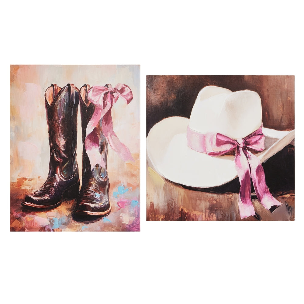 17.75" Sassy in the Saddle Wall Art