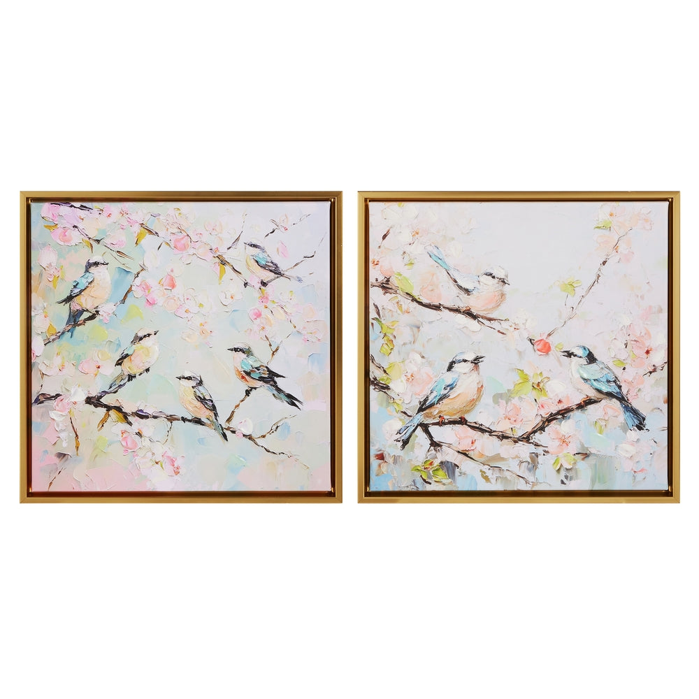 13.75" Spring Melody Wall Art