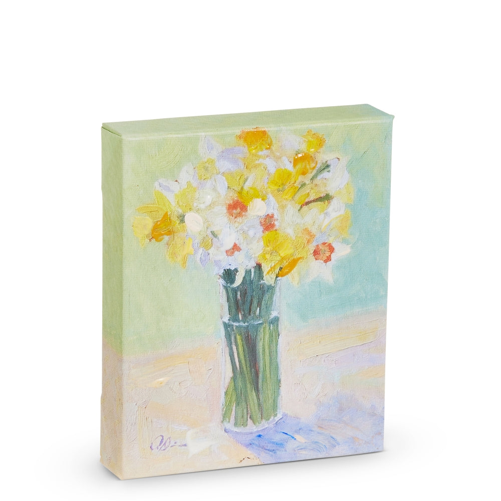 5.75" Daffodil Melody Wall Art