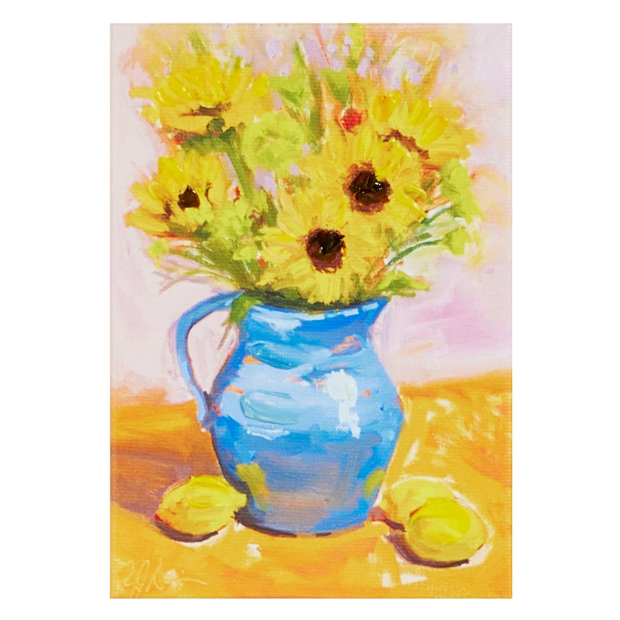 6" Sunflowers and Summer's Fare Wall Art