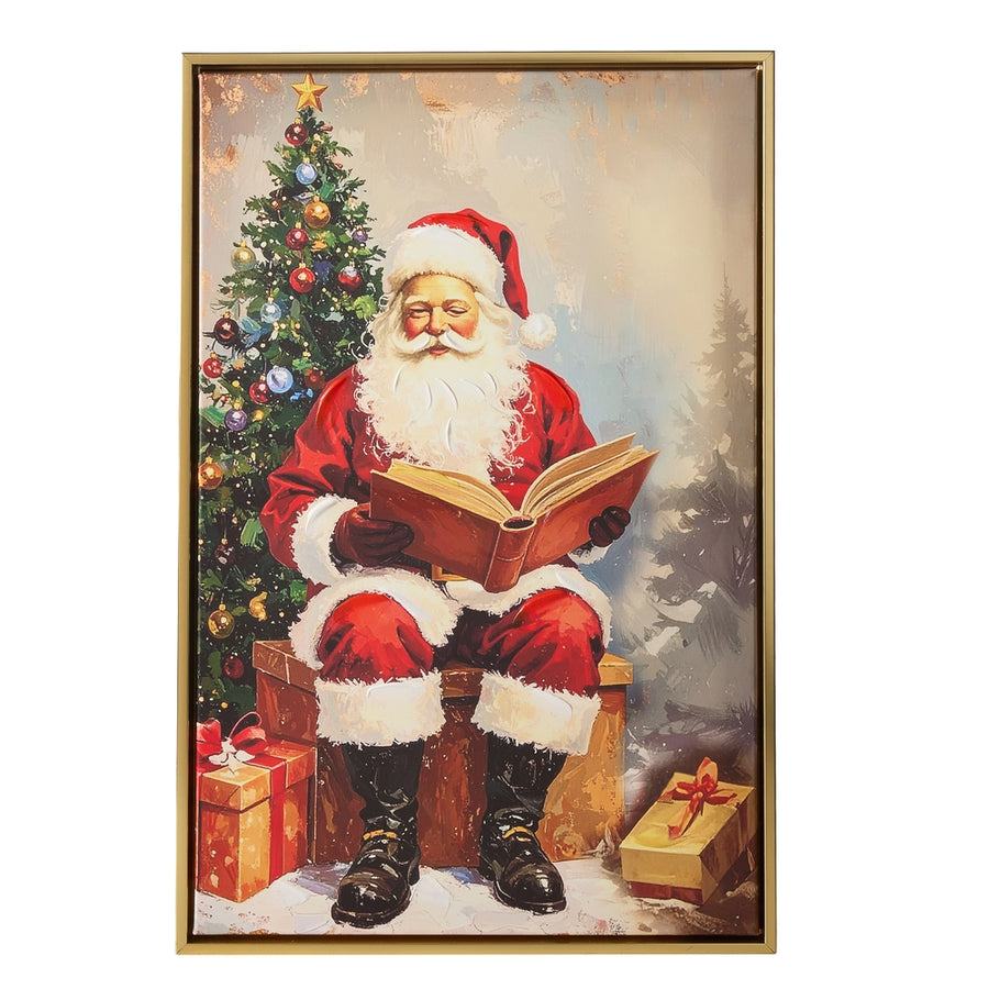 23.5" Kris Kringle's Nice List Wall Art