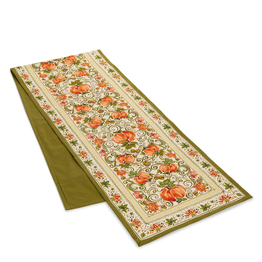 72" Fall in Floral Table Runner