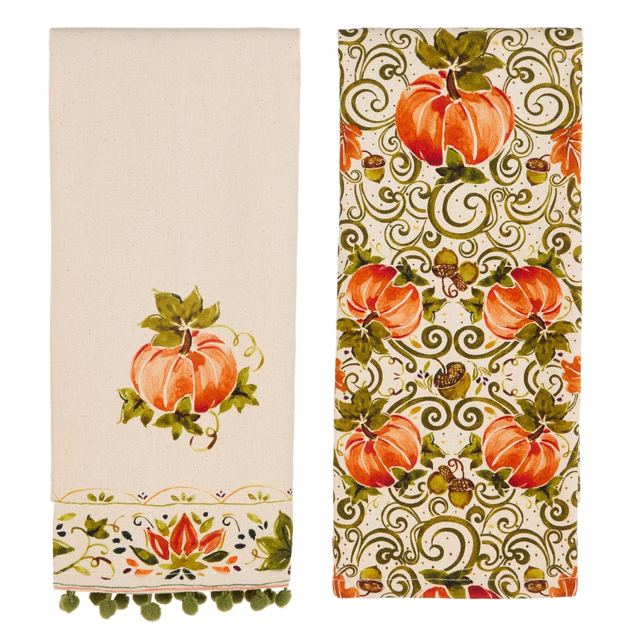 26" Fall in Floral Tea Towel