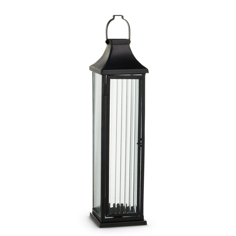 16.75" Black Hanging Lantern