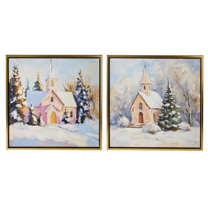 15.5" Chapel of Peace Wall Art