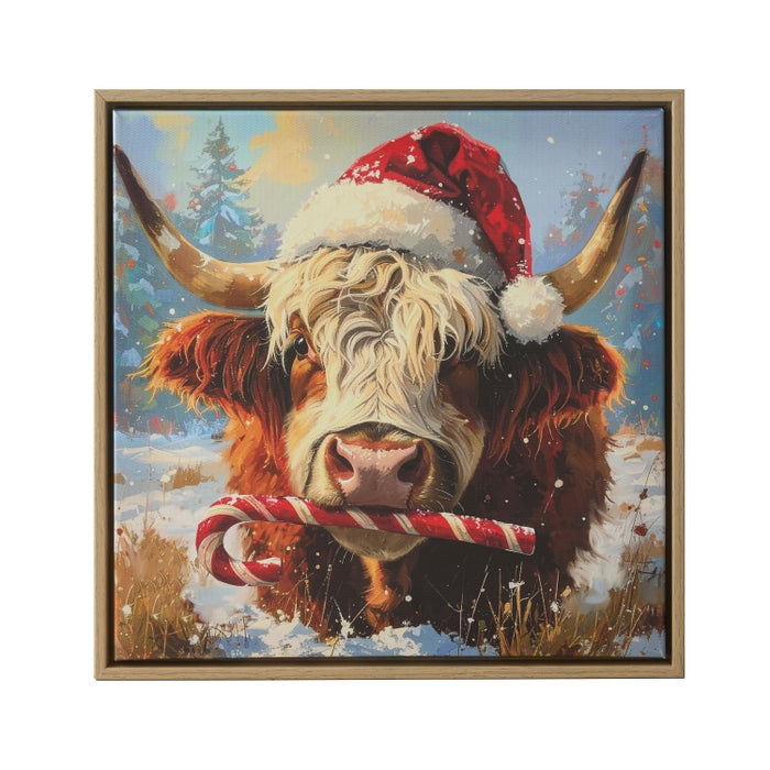 14.75" Jingle Bull Wall Art