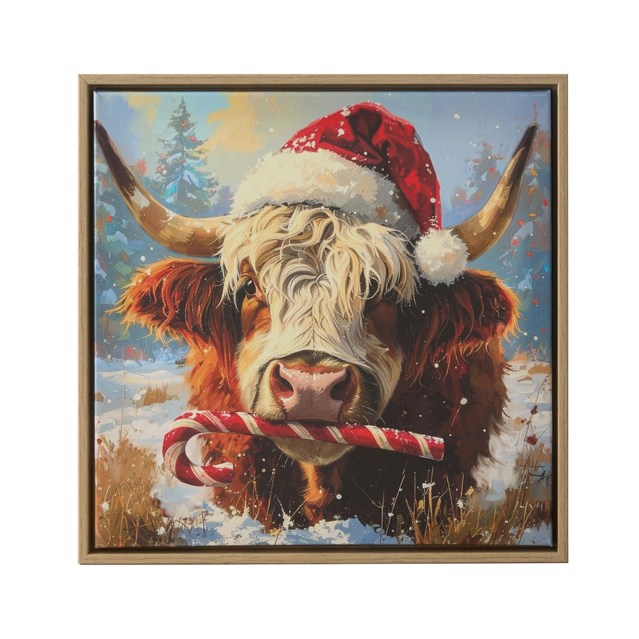 14.75" Jingle Bull Wall Art