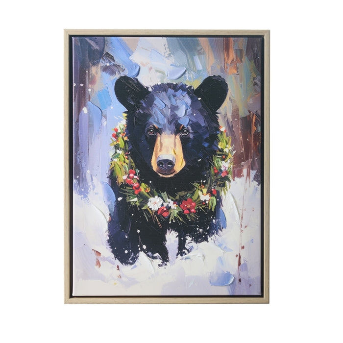 15.5" Wilderness Cheer Wall Art