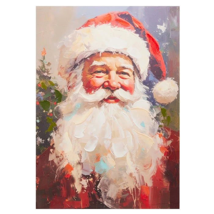 25.5" Kris Kringle's Portrait Wall Art