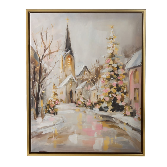 19.5" Twilight Tidings Wall Art
