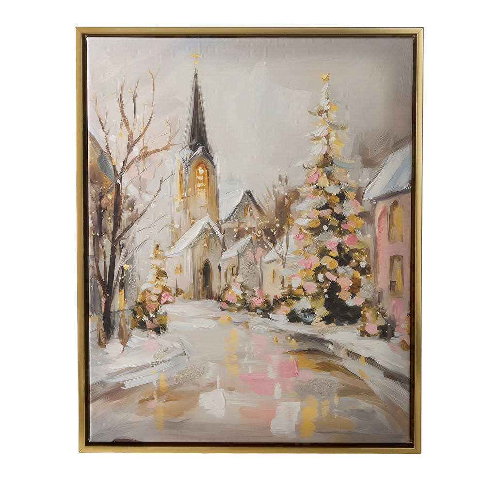 19.5" Twilight Tidings Wall Art