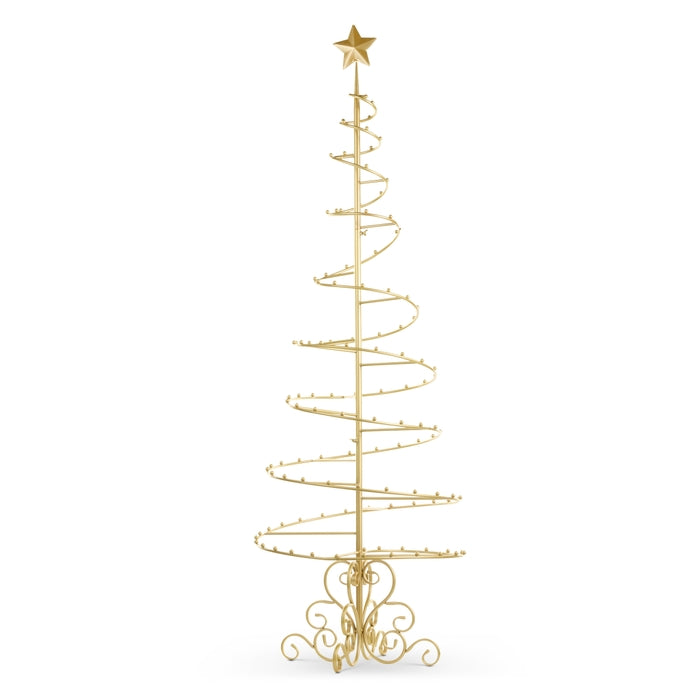71.5" Spiral Ornament Display Tree