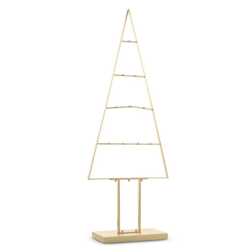 48" Gold Ornament Display Tree