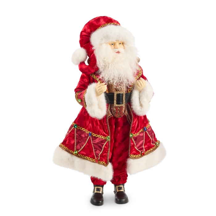28" Jeweled Santa