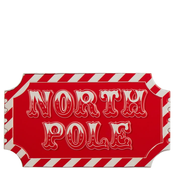 11" North Pole Ornament