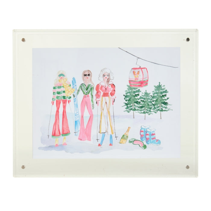 11.75" Alpine Attitude Acrylic Frame Block