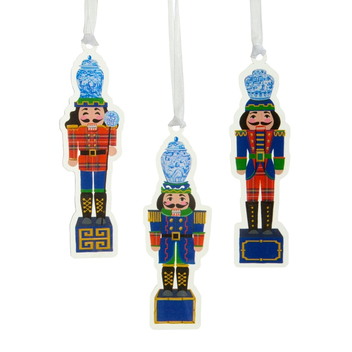 5.5" Noble Nutcracker Suite Acrylic Ornaments
